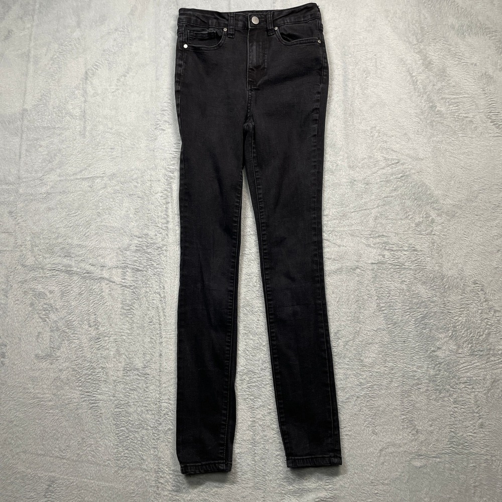 Joe's Jeans Skinny Jeans Women 14 Black High Rise Stretch Denim